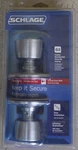 Schlage G2 Bell Brushed Satin Chrome Keyed Entry Door Knob Lock &latch 1-3/4. Fixed Price $24.99.