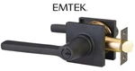Emtek 5122HLOUS19LH Helios Left Single Cylinder Door Lever Set - Flat Black. Fixed Price $160.00.