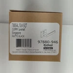 1 New Kwikset 97880-946 Matte Black Singapore Dummy Leverset Nib **make Offer**. Fixed Price $18.99.