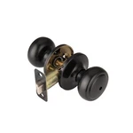 Ncsen Matte Black Door Knobs,interior With Lock,coastal Style .... Fixed Price $18.32.