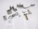 Delaney Kellington Single Cylinder Handle Set Satin Nickel. Fixed Price $149.99.