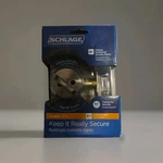 Schlage Deadbolt Lock B60N V 619 Keyed Side Satin Nickel Finish New Box. Fixed Price $11.90.