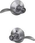 Schlage Accent Privacy Bed/bath Door Handle - F40. Fixed Price $22.99.