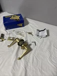 Schlage Passage Latch F10JAZ605 Classroom Flare Brass Doorknob. Fixed Price $55.98.