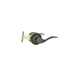 Weslock Passage Door Lever Right Bordeau Black Handle. Fixed Price $19.99.