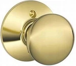 Schlage F170-NV-PLY Plymouth Non-turning One-sided Door Knob Brass. Fixed Price $26.27.