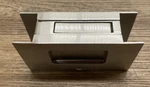 Emtek 2107US15 Modern Rectangular Passage Pocket Door Lock - Satin Nickel *read*. Fixed Price $39.99.