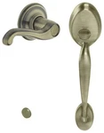 Schlage FE285-PLY-FLA-RH Plymouth Lower Handleset For Brass. Fixed Price $209.88.
