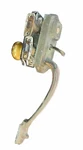 Vtg 1960 Brass Cast Front Door Handle Interior Weslock 13.75" Reclaimed. Fixed Price $151.84.