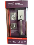 Home Decorators Bleecker Door Handleset W/ridgeway Interior Knob 1011857571 New. Fixed Price $54.95.