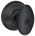Schlage F51 716 Bronze Siena Keyed Entry Door Knob (see Description). Fixed Price $19.99.