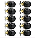 10 Pack Oil Rubbed Bronze Passage Door Knobs Stainless Steel Interior Hardware. Fixed Price $70.00.