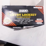 Legend Entry Lockset Polished Brass Finish New W/ Package U008421 Ansi Grade 3. Fixed Price $24.99.