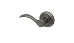 New Baldwin Prestige Series Slate Left Hand Dummy Tobin Lever Lock 93510-014. Fixed Price $11.99.