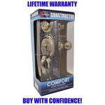 Constructor Comfort Entry Lock Set With Door Lever Handle- Antique Bronze. Fixed Price $60.72.