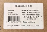 Baldwin PS.TUB.R.CSR.112.6L.DS Tube Lever Passage Venetian Bronze Interior Door. Fixed Price $62.00.