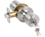 Door With Lock And Key, Keyed Entry Knob, Exterior Interior. Fixed Price $14.99.