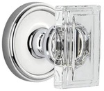 Grandeur Geoccr Psg 234 Cs Carre Crystal Solid Brass Passage Door - Chrome. Fixed Price $286.50.