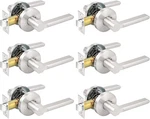 Probrico Keyless Interior Handles Passage Levers For Indoor - Satin Nickel. Fixed Price $30.99.