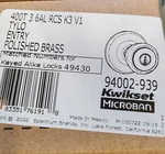 Kwikset Entry Knob 400T 4X And Single Deadbolt 660 Keyed Alike New. Fixed Price $350.00.