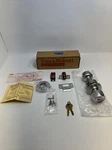 Yale Door Knob Entry Lock BR5307/380N 26D Satin Chrome 2-1/8"BS New (b). Fixed Price $47.00.