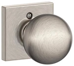 Schlage F170-ORB-COL Orbit Non-turning One-sided Dummy Door Knob Nickel. Fixed Price $32.92.