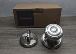 Schlage F59-GEO Georgian Single Cylinder Interior Pack Satin Nickel. Fixed Price $28.00.