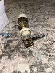 Rare Gainsborough Genuine Porcelain & Gold Tone Door Knobs (hall Closet) 85988. Fixed Price $44.95.