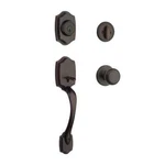 Kwikset Belleview & Cove Bronze Door Knob Handleset W/deadbolt Smartkey Microban. Fixed Price $69.99.