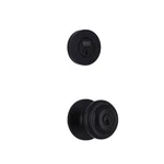 Home Decorators Mulholland Door Knob Combo Pack Matte Black Dual Keyway. Fixed Price $14.99.