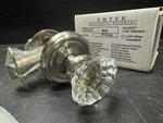 Emtek Old Town 8200 US15 Door Knob Set - Satin Nickel Nos. Fixed Price $55.00.
