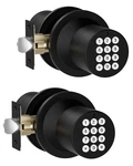 Door Knob With Keypad, Keyless Entry Lock, Front Child Proof, .... Fixed Price $88.84.