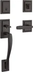 Baldwin Torrey Pines, Front Entry Handle Set With Interior Lever. Fixed Price $135.00.