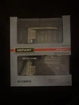 Defiant Olympic Stainless Steel Keyed Entry Door Lever Lock KW1 Keyway Open Box. Fixed Price $14.97.