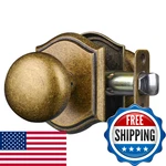 Newlaking Door Knobs Interior, Classic Decorative Antique Brass Passage. Fixed Price $71.25.