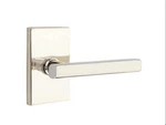 Emtek 5212FRLRHUS14 Privacy Set With Freestone Lever, Polished Nickel, 7 Fini. Fixed Price $120.00.