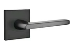 Emtek 5210HLOLHUS19 Privacy Square Rosette Helios Lever Flat Black. Fixed Price $99.95.