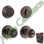 *1-LOCK* Kwikset Combo Pack Polo Keyed Knob & Single Cylinder Deadbolt 96900-333. Fixed Price $39.99.