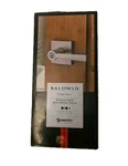 Baldwin Prestige Series Spyglass Lever Satin Nickel Finish Keyed Entry. Fixed Price $55.00.