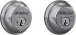 B62 626 Deadbolt, Keyed Sides, Highest Residential Security, Satin Chrome. Fixed Price $81.53.