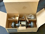 Schlage F40 716 Georgian Door Knob, Bed & Bath Privacy Lock, Aged Bronze New. Fixed Price $22.68.