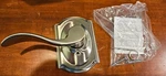 2 Pack Schlage Accent Lever Camelot Trim Satin Nickel Left-hand Dummy. Fixed Price $23.99.