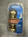 Schlage Plymouth Doorknob Keyed Entry Bright Brass F51 V 505 605 New. Fixed Price $14.99.