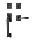 Emtek Baden Left Handed Sectional Single Cylinder Keyed Entry Handleset With Stu. Fixed Price $297.65.