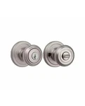 Kwikset Juno Satin Nickel Keyed Entry Door Knob. Fixed Price $19.99.