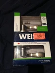 Weiser Passage Door Handle Toluca Satin Nickel. Fixed Price $28.00.