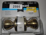 New Kwikset Bed & Bath Tylo Polished Brass 93001-504. Fixed Price $9.99.