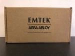 Emtek 10 Inch Stretto Rectangular Passage Sideplate Entry Set - Satin Nickel. Fixed Price $179.99.
