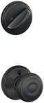 Schlage F59-GEO Georgian Single Cylinder Interior Pack Exterior Bronze. Fixed Price $67.09.