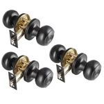 Ncsen 8 Pack Black Door Knobs Interior Keyless, For Bathroom & Bedr. Fixed Price $34.80.